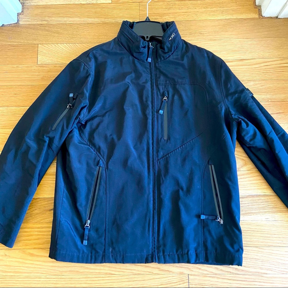 Tumi tech men’s black jacket - new worn twice